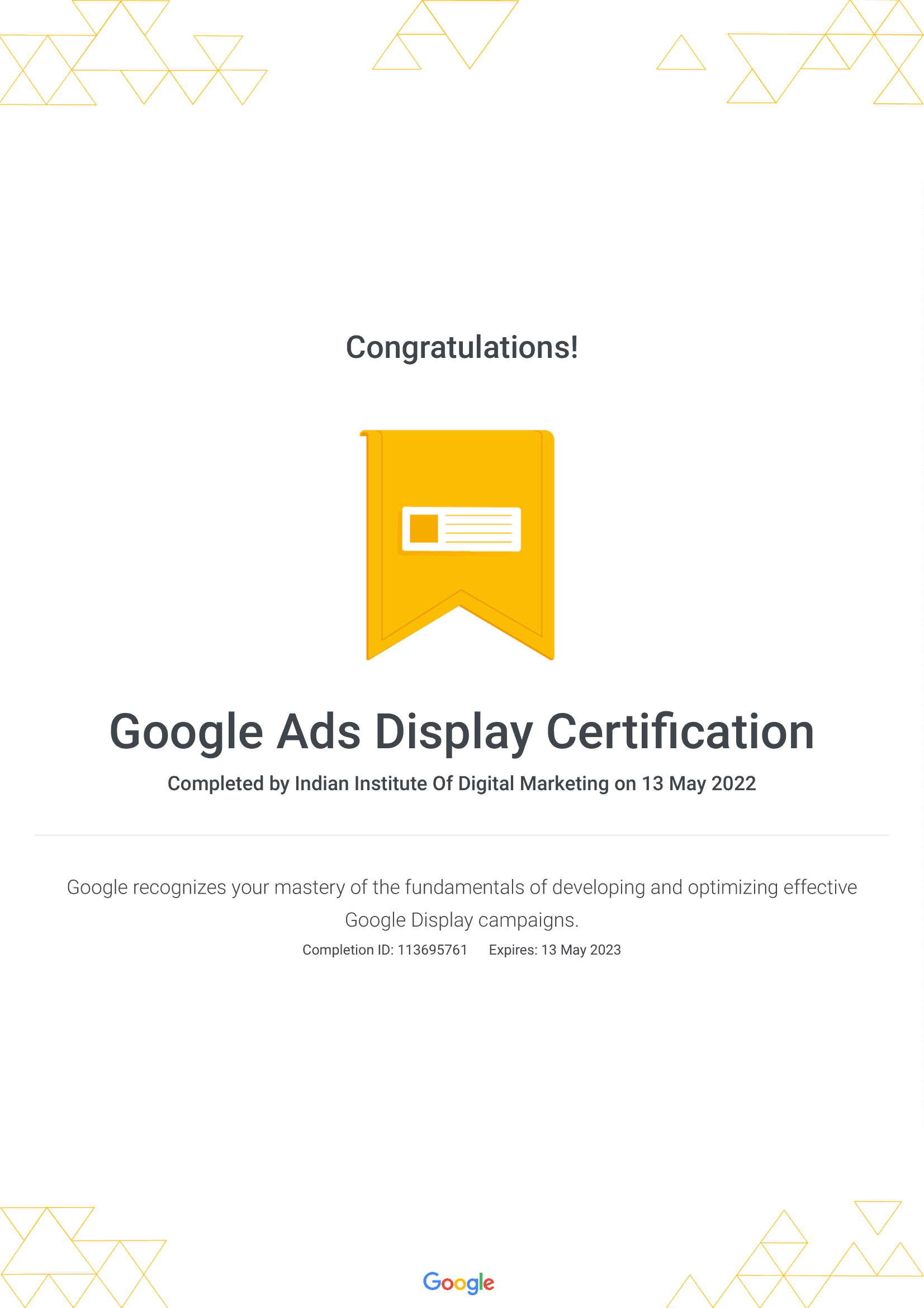 Google Ads Display Certification _ Google-1